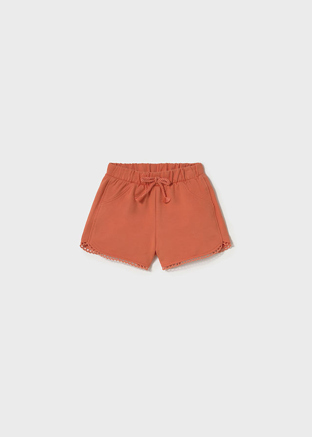 Mayoral Chenille shorts - Carrot