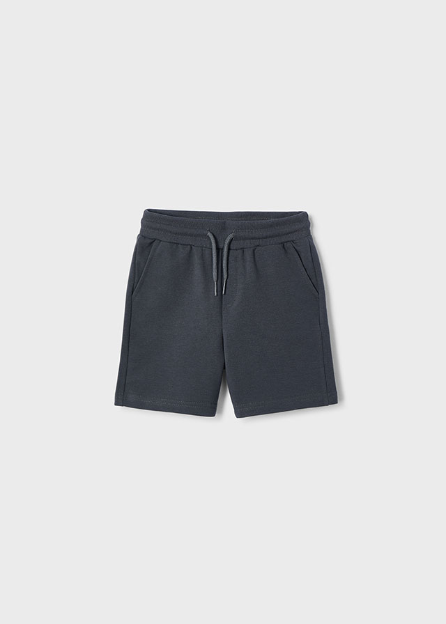 Mayoral Basic fleece shorts - Asphalt