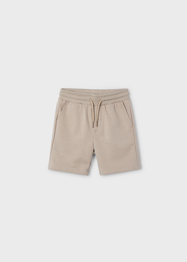 Mayoral Basic fleece shorts - Desert