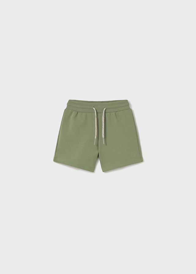 Mayoral Basic fleece shorts - Sage