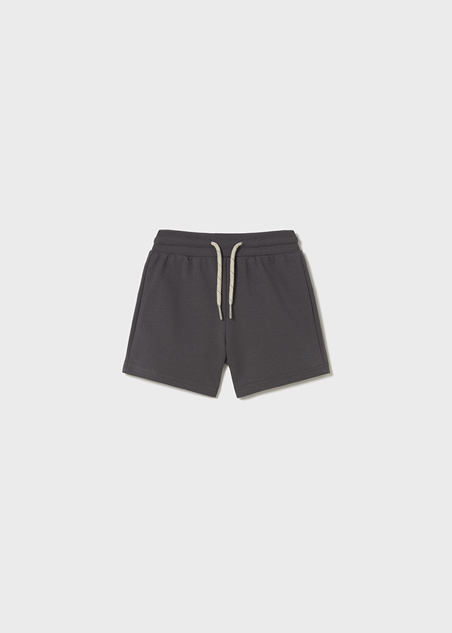Mayoral Basic fleece shorts - Charcoal