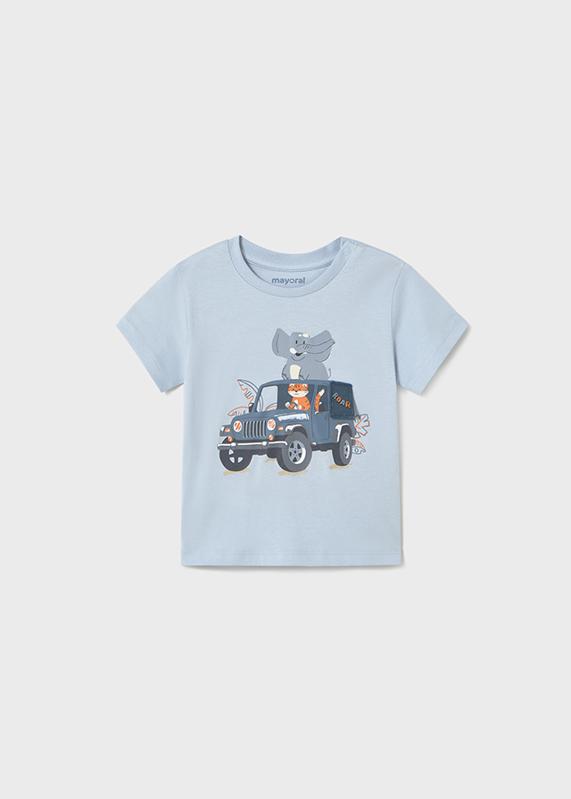 Mayoral Vehicle t-short short sleeve - Sky