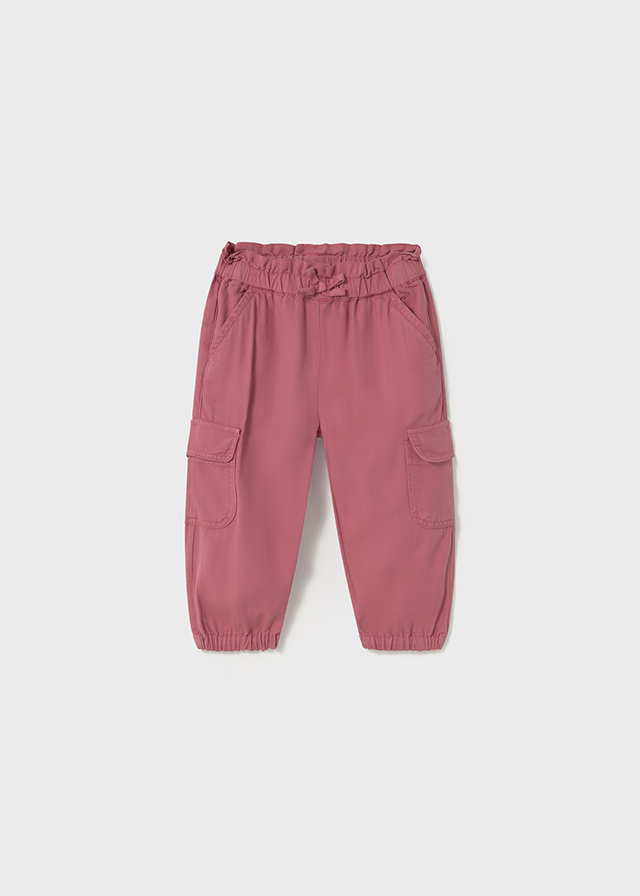Mayoral Cargo long trousers - Blush