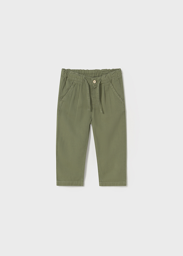 Mayoral Linen pants - Sage