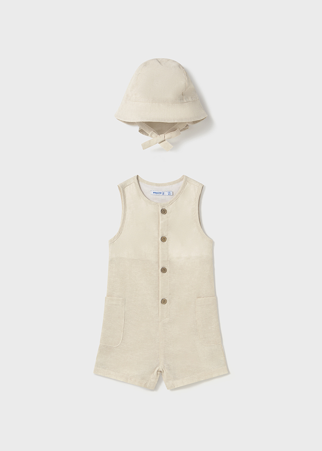 Mayoral Dungaree w/ bucket - Canvas
