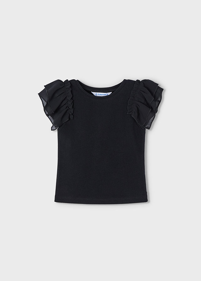 Mayoral Short sleeve shirt - Black