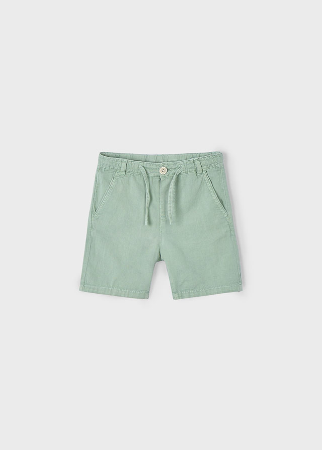 Mayoral Linen bermuda shorts - Darklaurel