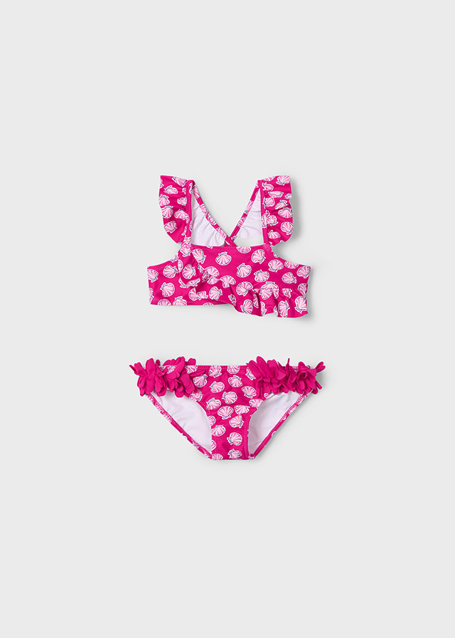 Mayoral Ruffle bikini - Magenta