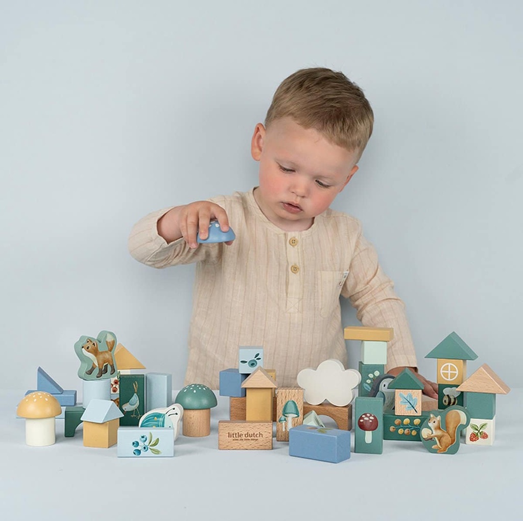Little Dutch Building Blocks Forest Friends 