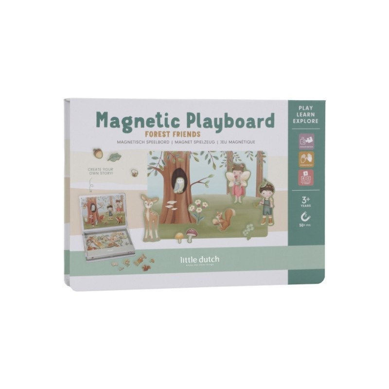 Little Dutch Magnetic Playboard Forest Friends