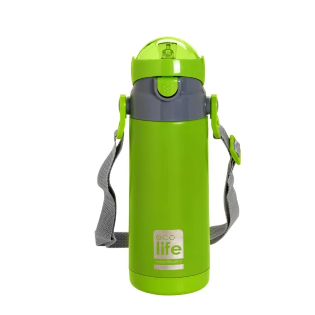 Eco Life Thermos Bottle - Green 400ml  