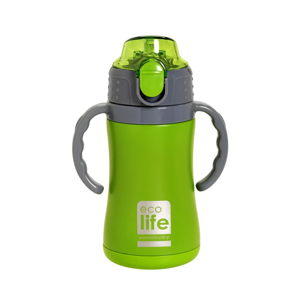 Eco Life Thermos Bottle 300ml - Green