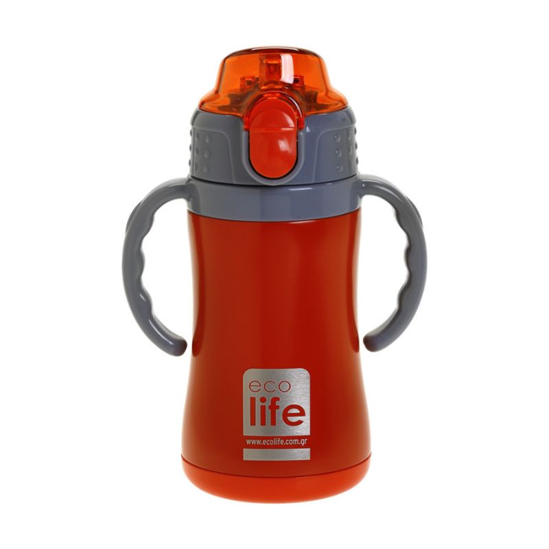 Eco Life Thermos Bottle Red 300ml