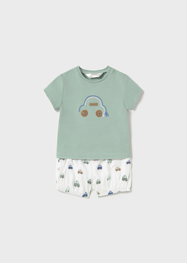 Mayoral Baggy shorts set - Jade