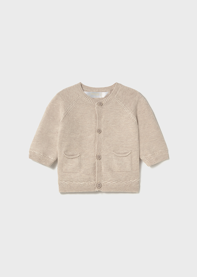 Mayoral Knit cardigan - Oat vig