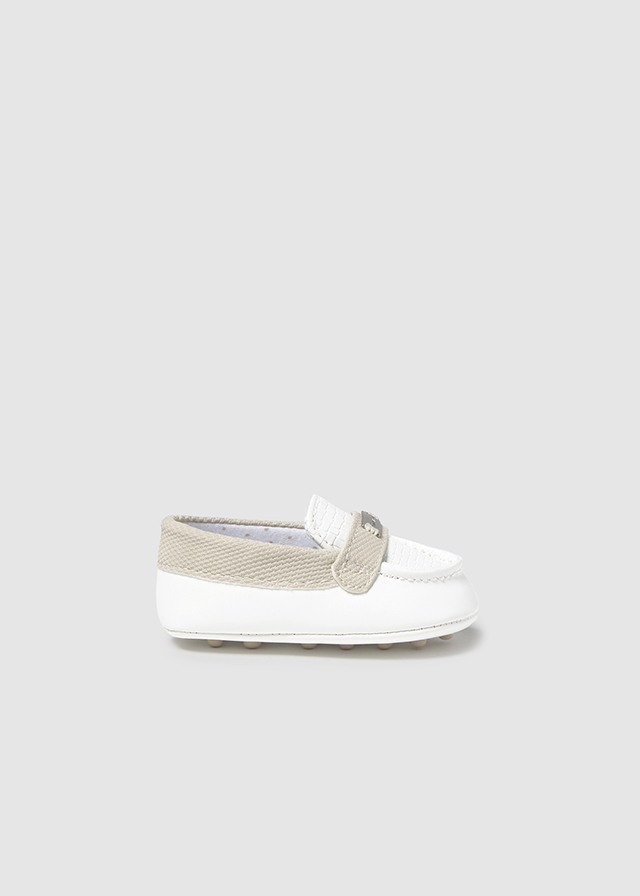 Mayoral Moccasins - White-dune