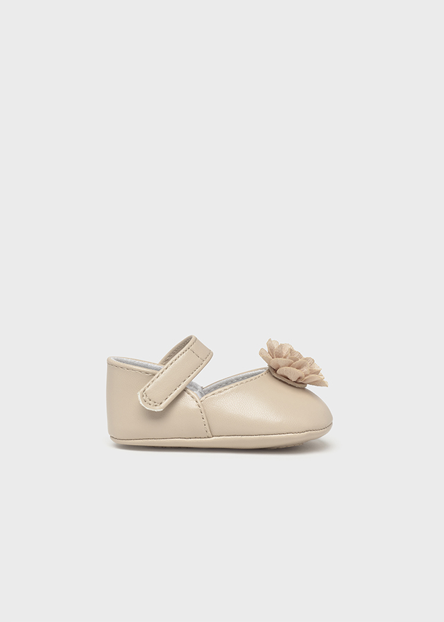 Mayoral Dressy mary jane shoes - Stone