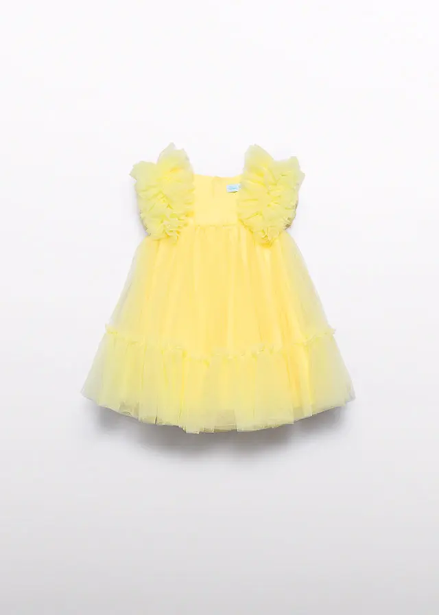 Abel & Lula Tulle dress - Vanilla