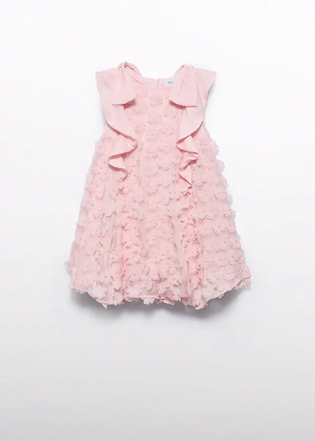 Abel & Lula Floral bambula dress - Peony