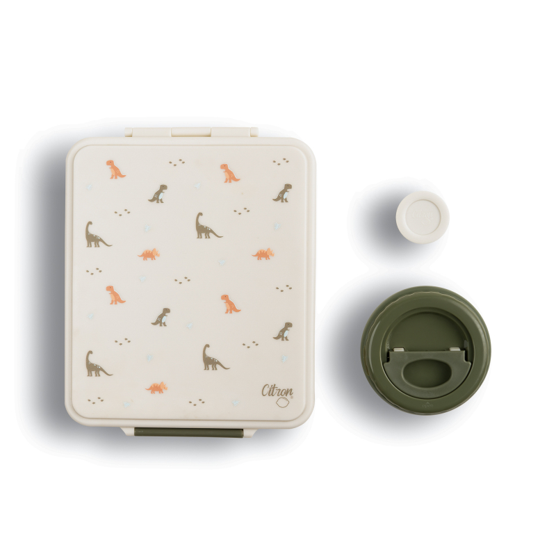 Citron Grand Lunchbox &Thermos& sauce container 