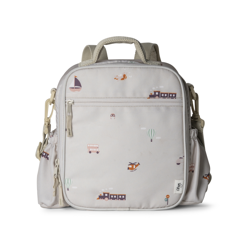 Citron Thermal Classic Lunch Bag Backpack - Vehicles