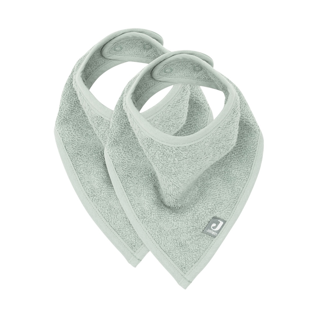 Jollein Bandana - 2 pack - Ash Green