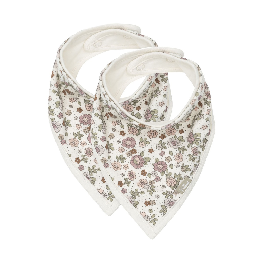 Jollein Retro Flowers Bandana- 2 pack