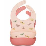 Silicone Bib Butterflies 