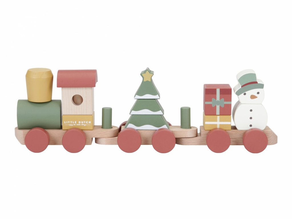 Little Dutch Stacking Train - Christmas
