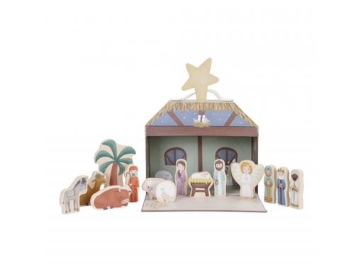 Little Dutch Christmas Manger 