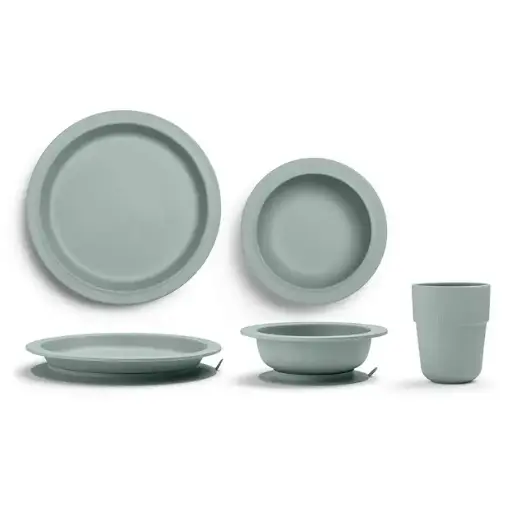Elodie 3-piece Dinner Set - Pebble Green