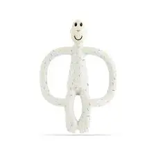 Matchstick Monkey Original Teething Toy and Gel Applicator - Confetti Cream