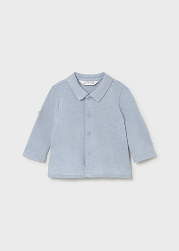  Mayoral knit shirt w/ collar Blue      