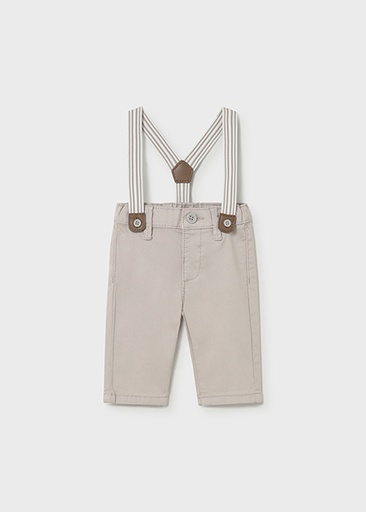  Mayoral Pants w/ suspenders Steel     