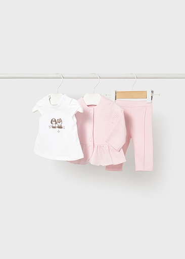 Mayoral Leggings set (3 garments) Baby Rose 