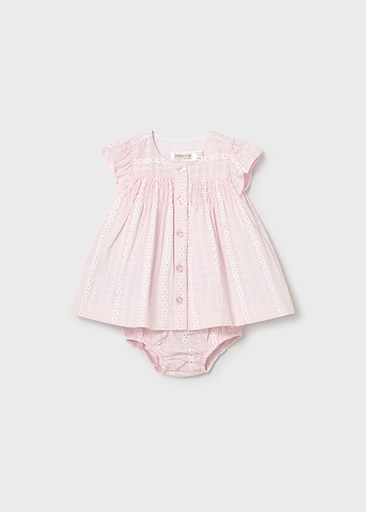  Mayoral Chiffon dress Baby Rose 