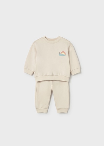  Mayoral 2pc tracksuit Almond    
