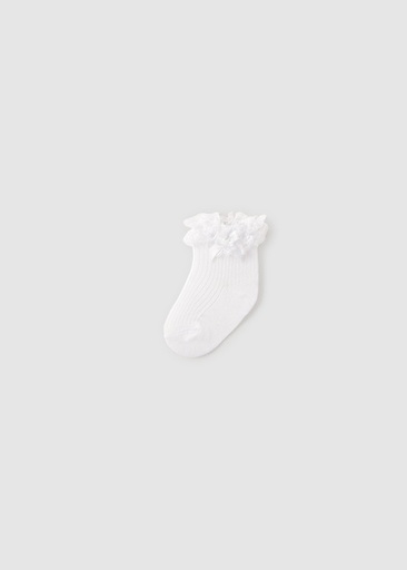  Mayoral Frilly sock White     