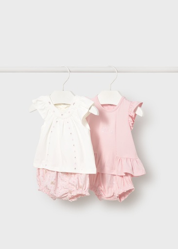  Mayoral Knit set (4 garments) Baby Rose Lg