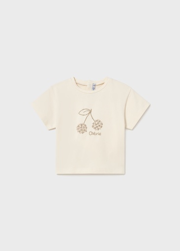 Mayoral Basic s/s t-shirt Bone