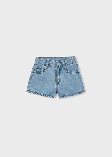 Mayoral Basic denim shorts Light