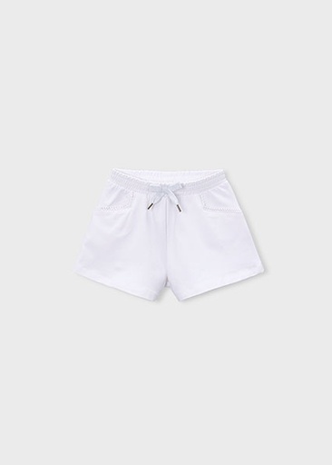 Mayoral Chenille shorts White