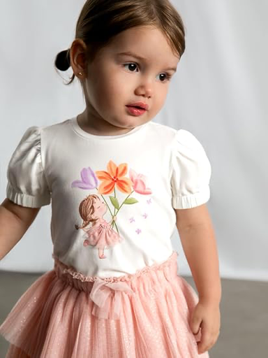 Mayoral S/s t-shirt blossom