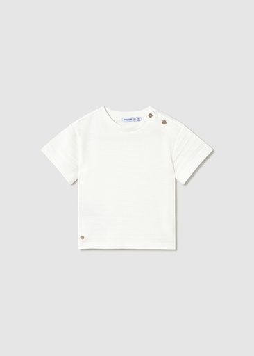 Mayoral S/s t-shirt Cream Lg