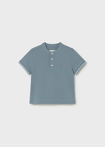 Mayoral Polo s/s mao neck Jade