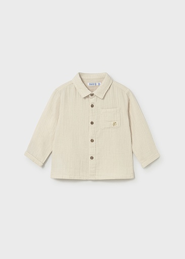 Mayoral L/s buttondown shirt Hemp