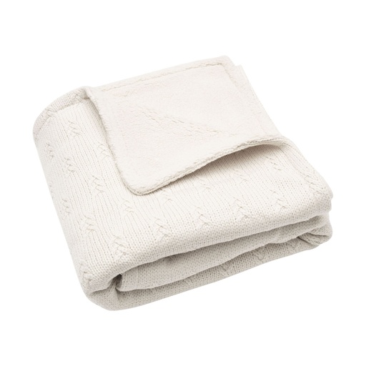 Blanket Grain Knit Oatmeal/Velvet 