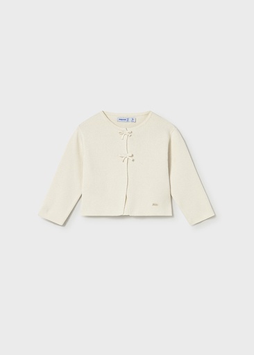Mayoral Knit cardigan Bone