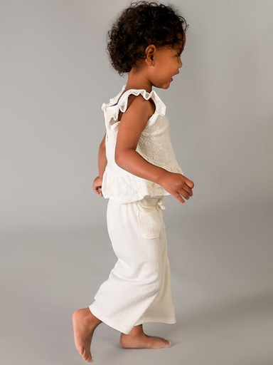 Mayoral combined long pants set Natural