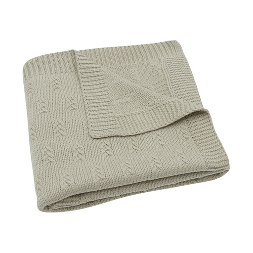 Jollein Blanket Grain Knit - Olive Green